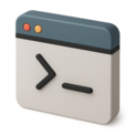 Icon mit Texteditor-Abbildung